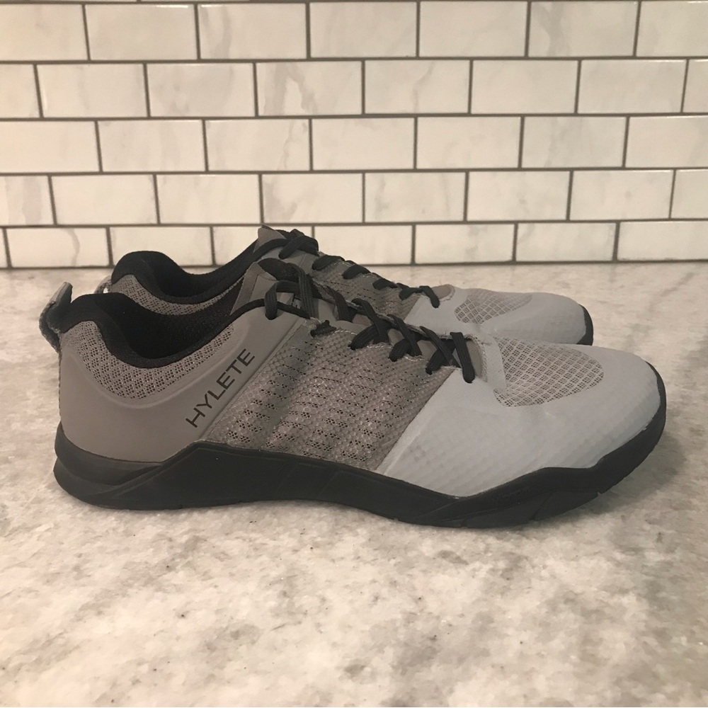 Hylete Sneakers Mens Size 8 Gray Circuit Cross Training Shoes Vibram Running